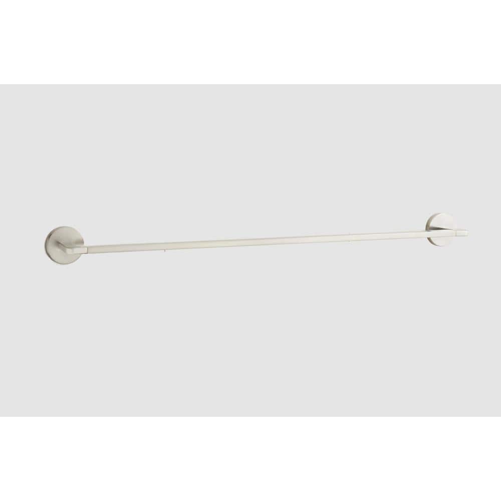 Drea 24 in. Wall Mounted Towel Bar in Brushed Nickel price history on PriceWatchPro