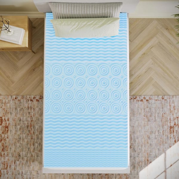 Carnegy Avenue Twin Memory Foam Mattress Topper