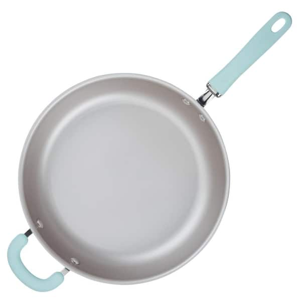 Rachael Ray Create Delicious 12.5 Aluminum Nonstick Deep Skillet Gray