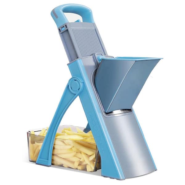 Mandoline Slicer Plus, Adjustable Potato Slicer, Vegetable Onion Chopper Food Slicer, Fry Cutter, Veggie Salad Dicer
