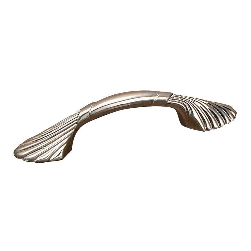 Marseille Collection 3 in. (76 mm) Traditional Brushed Nickel Cabinet Arch Pull price history on PriceWatchPro