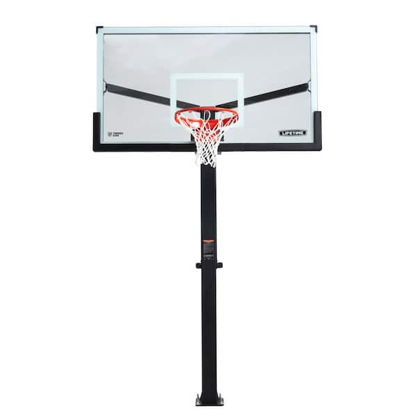Mammoth Bolt Down Basketball Hoop (72 in. Tempered Glass)