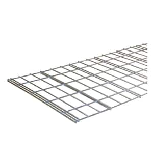 36 in. L x 48 in. D Individual Silver Steel Wire Mesh Decking