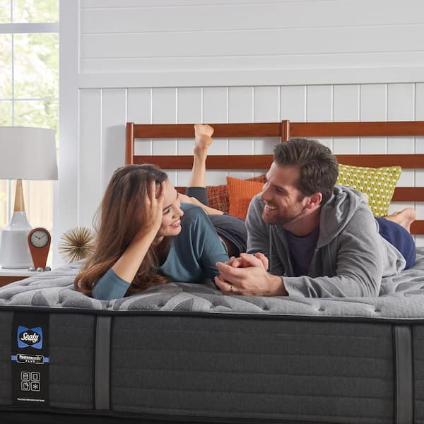 Posturepedic Plus 12 in. Extra Firm Tight Top Mattress Set with 9 in. Foundation, Queen