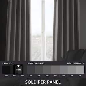 Clay Solid Rod Pocket Room Darkening Curtain - 50 in. W x 108 in. L (1 Panel)