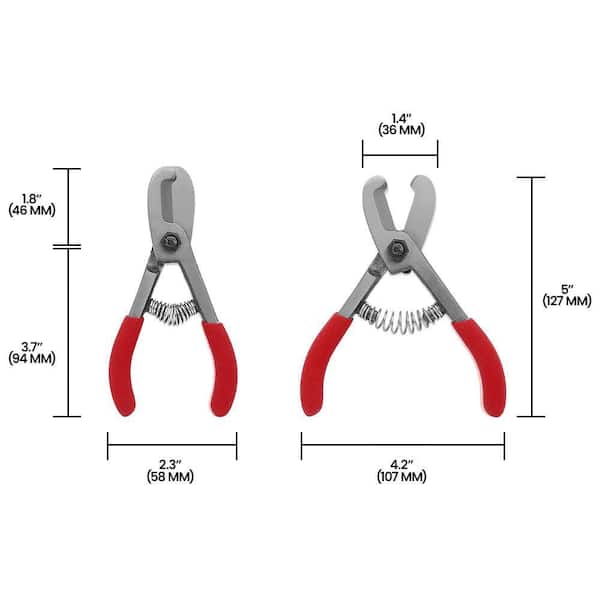 ZENPORT 5.25 in. L Forged Stainless Steel Fruit Shears/Avocado