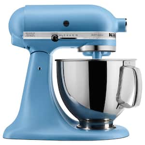 Artisan Series 5 Qt. 10-Speed Matte Blue Tilt-Head Stand Mixer