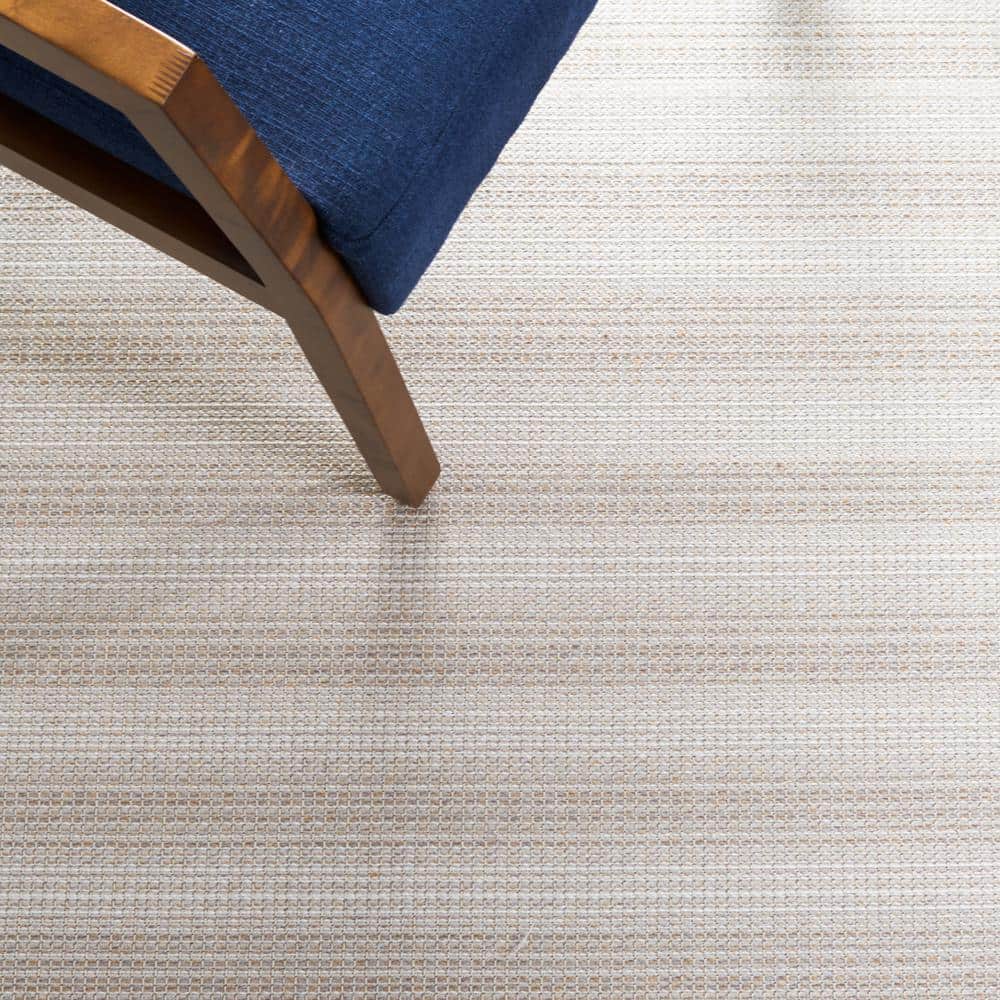 Augustine Ivory/Taupe Boho-Mod Square Area Rug, 6'4"