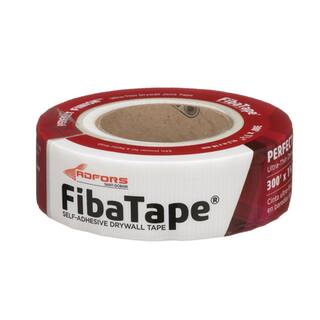 Adfors Fibafuse FDW8652 Nastro Per Cartongesso Senza Carta - Confezione Da 10 Rotoli (2 Pollici X 76,2 M) - Antimuffa