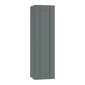 Washington 9 in. W x 12 in. D x 42 in. H Assembled Plywood Wall Kitchen Cabinet in Verdant Green with Soft Close Door