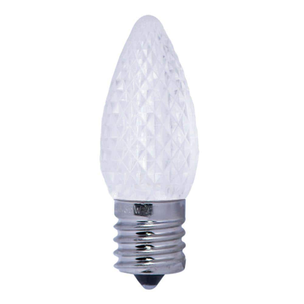 5-Watt Equivalent C9 Intermediate E17 LED Light Bulb, 2700K (25-Pack)