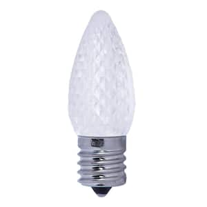 5-Watt Equivalent C9 Intermediate E17 LED Light Bulb, 2700K (25-Pack)
