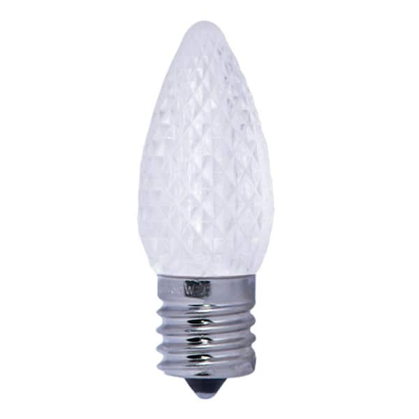 Bulbrite 5-Watt Equivalent C9 Intermediate E17 LED Light Bulb, 2700K (25-Pack)