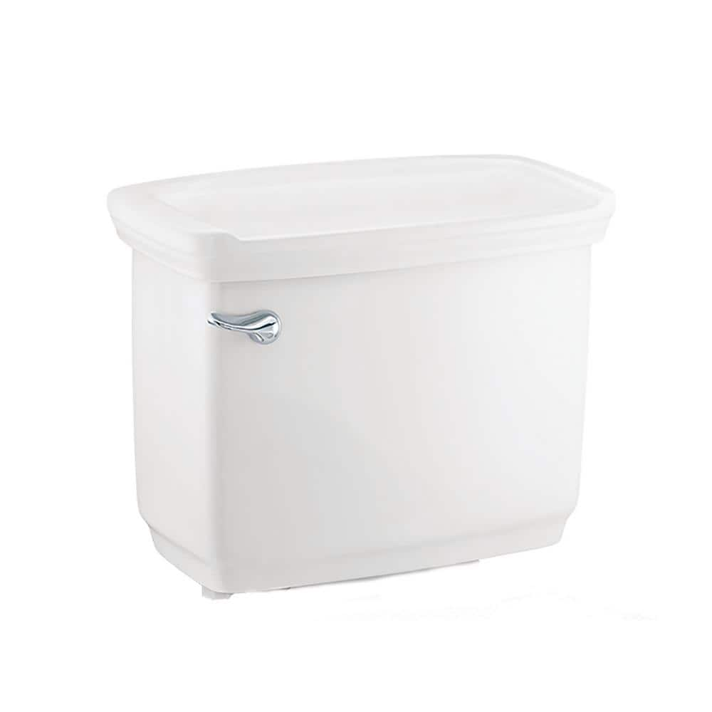 Designer 1.28 GPF Single Flush Toilet Tank Only in White