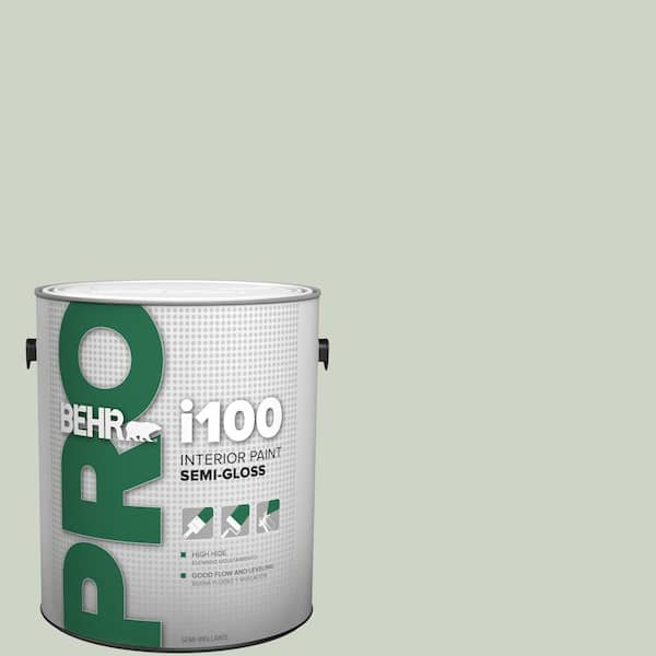 BEHR PRO 1 gal. #N390-2 Flora Semi-Gloss Interior Paint