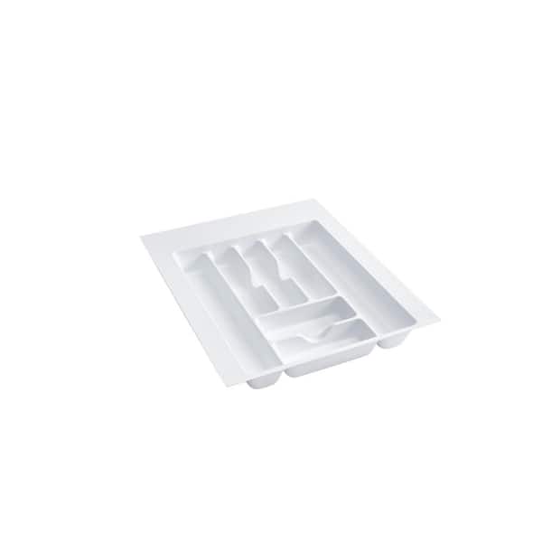 Polymer Trimable Drawer Cutlery Insert 14-3/4 in. W x 17-3/4 in. D to 17.5 in. W x 21.25 in. D x 2.38 in. H