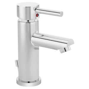 Dia Single Hole Single-Handle Bathroom Faucet in Chrome