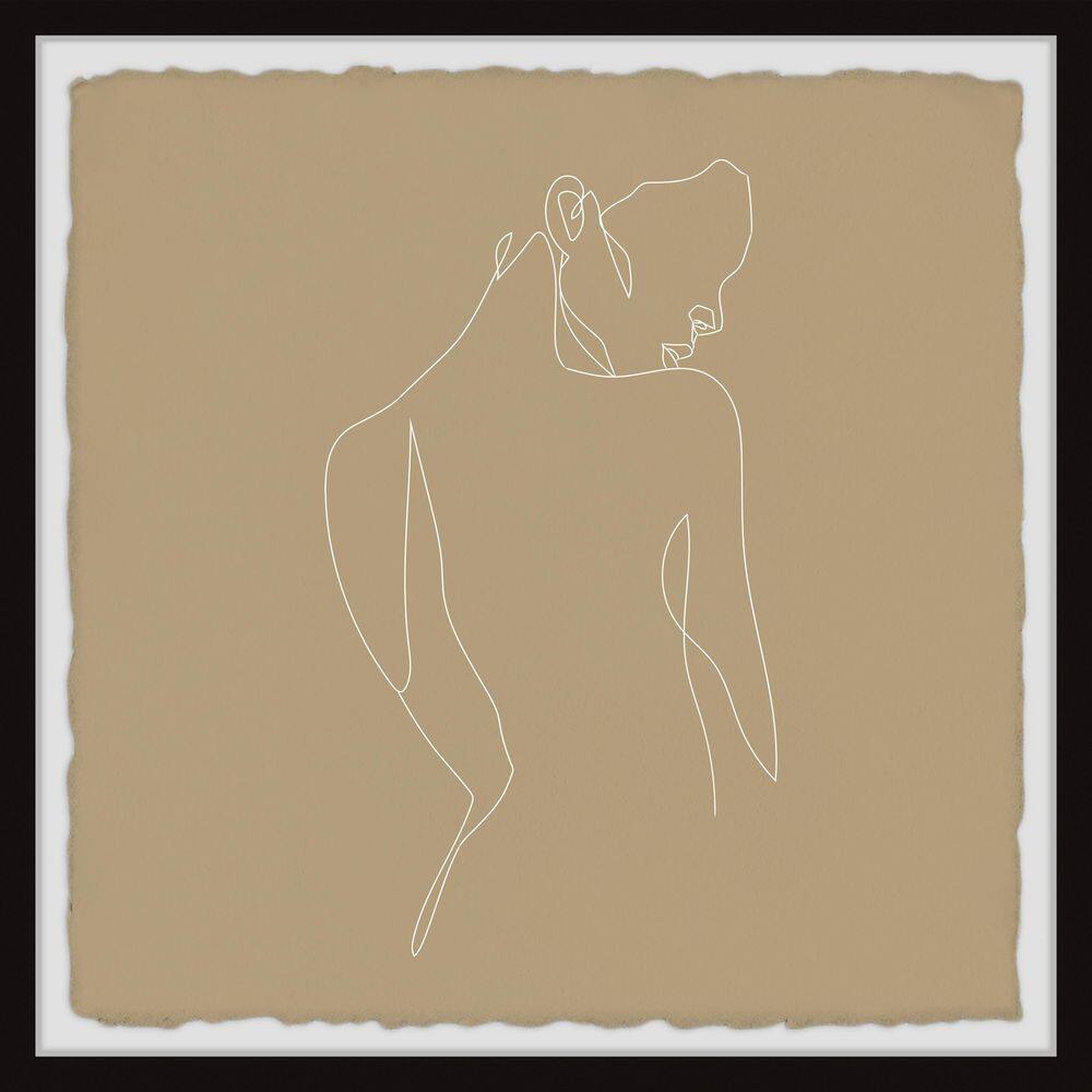 Forget Your Past by Marmont Hill Framed People Art Print 32 in. H x 32 in. 