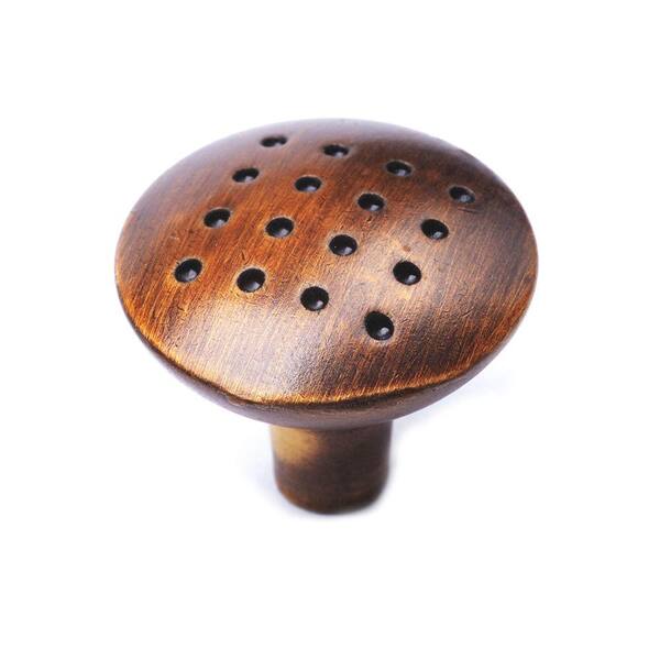 Rish Galaxia 1.10 in. European Brass Cabinet Knob-DISCONTINUED