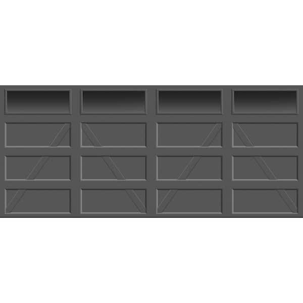 Clopay Bridgeport Steel Design A 16 ft. X 7 ft. Insulated 12.9 R