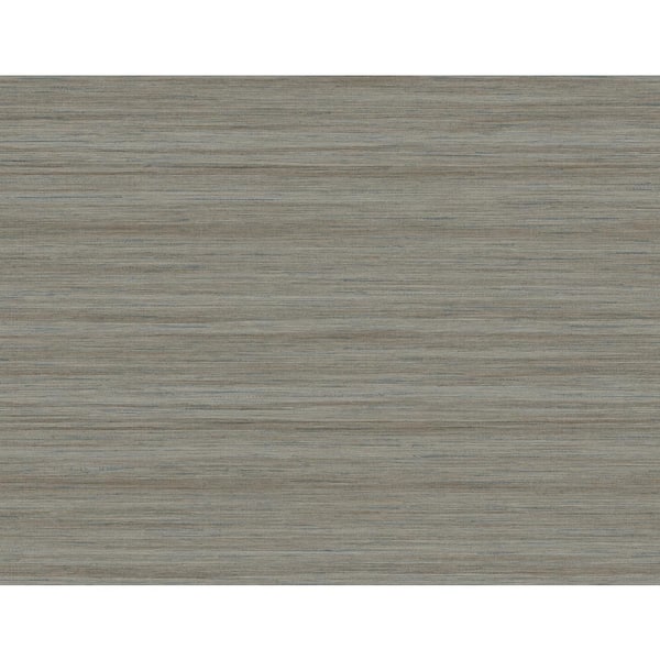A-Street Prints Shantung Brown Silk Vinyl Non-Pasted Textured Repositionable Wallpaper