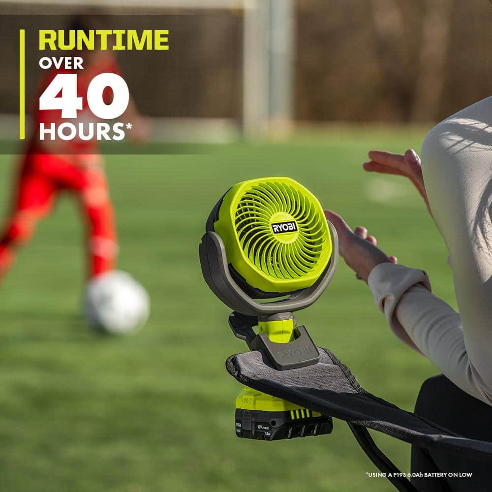 ONE+ 18V Cordless 4 in. Clamp Fan (Tool Only) Best Deals and Price