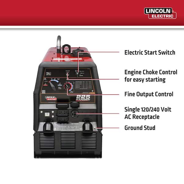 Reviews for Lincoln Electric 225 Amp Ranger 225 Gas Engine Reviews for Lincoln Electric 225 Amp Ranger 225 Gas Engine