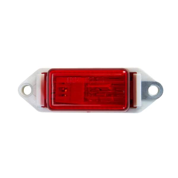 Mini Rectangular Red Clearance Trailer Light