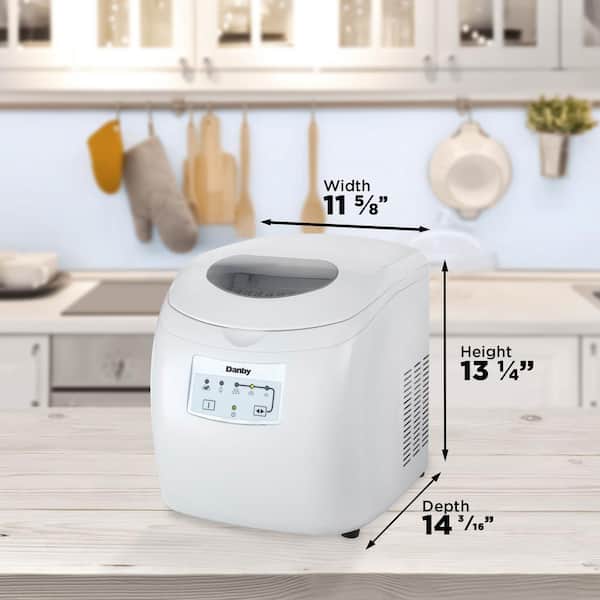 Reviews for Danby 25 lbs. Portable Countetop Ice Maker in White