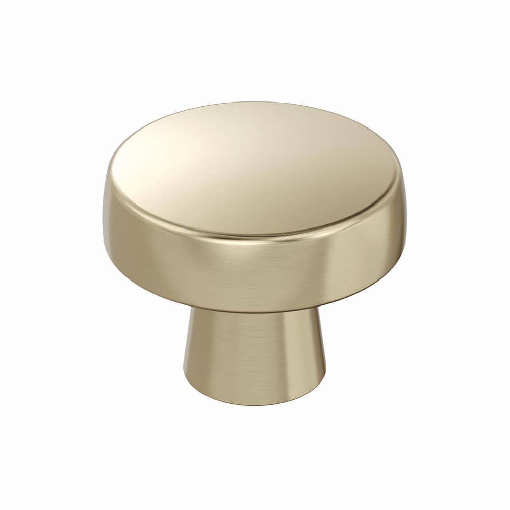 Halston 1-5/16 (33mm) Brushed Gold Round Cabinet Knob price history on PriceWatchPro