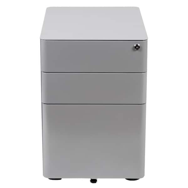 Carnegy Avenue Gray Vertical File Cabinet