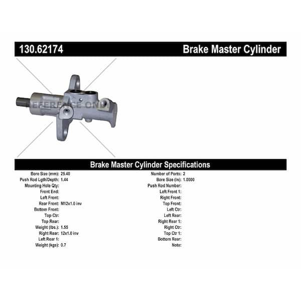 Centric Parts Brake Master Cylinder