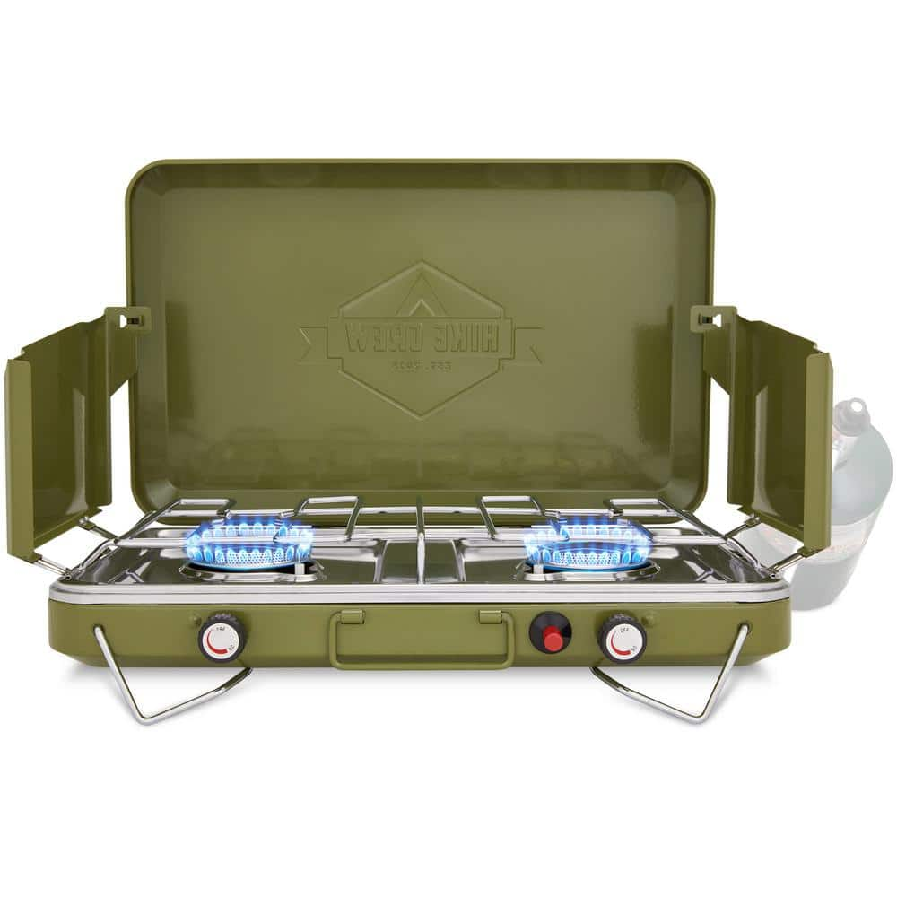 Camplux Dual Fuel Propane & Butane Stove with Carrying Case, Portable  Camping Stoves with CSA Certification