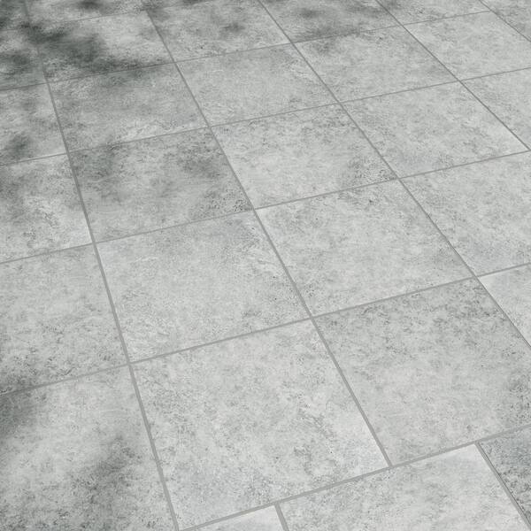MSI Lunar Silver 2 cm. x 24 in. x 24 in. Matte Porcelain Stone Look Paver Tile (8 sq. ft./Case)