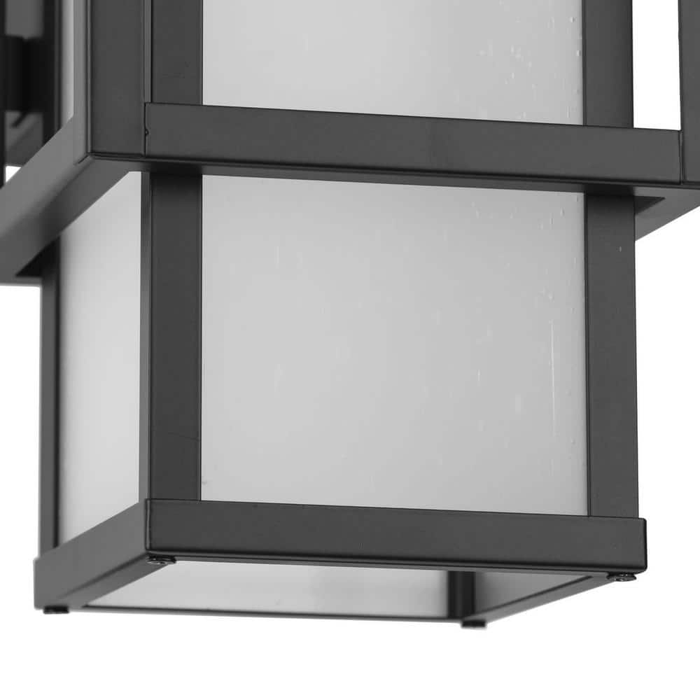 Matte Black Dimmable Direct Wired Electric Lantern