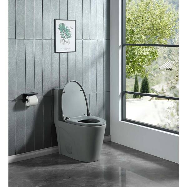 Light grey on sale toilet seat