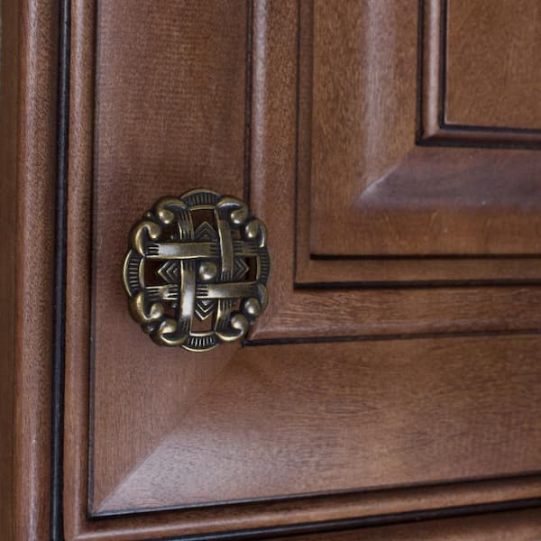 1-3/8 in. Dia Round Celtic Medallion Cabinet Knob (10-Pack)