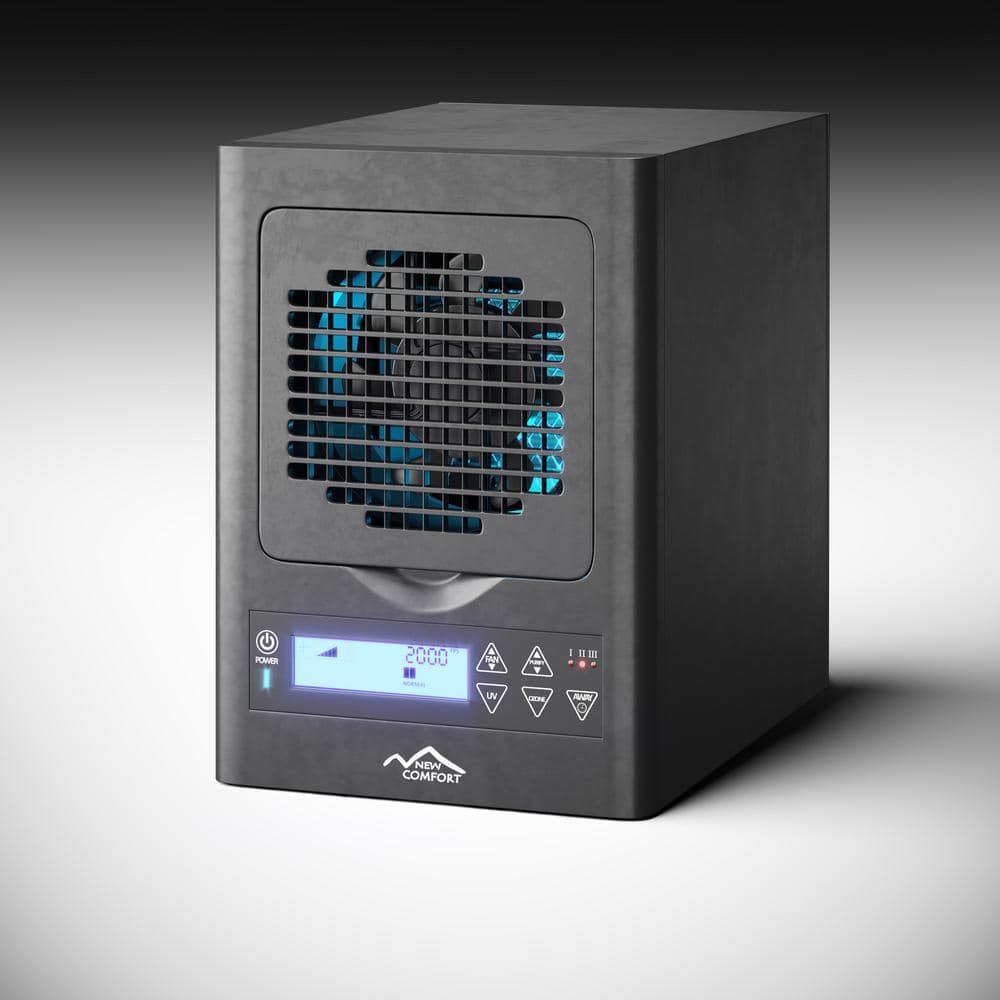 NEW COMFORT Black BL 3000 6 Stage Ozone Generator Air Purifier with Electronic Display -  83356798
