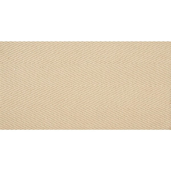 Natural Harmony Natural Accents Sand 4.75 in. Cotton Binding