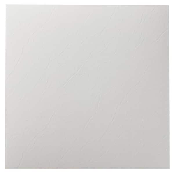 ACHIM Nexus White 12 in. x 12 in. Peel and Stick Solid Vinyl (20 sq. ft./case)-FTVSO10220 - The Home Depot
