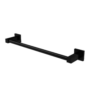 Montero Collection Contemporary 18 in. Towel Bar in Matte Black