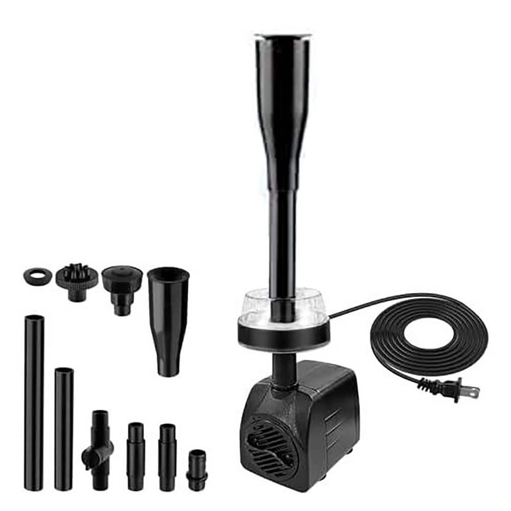 15W 800L/H Submersible Pond Fountain Pump with LED Lights, Ultra Quiet Water Pump for Small Pond, Garden, Aquarium price history on PriceWatchPro