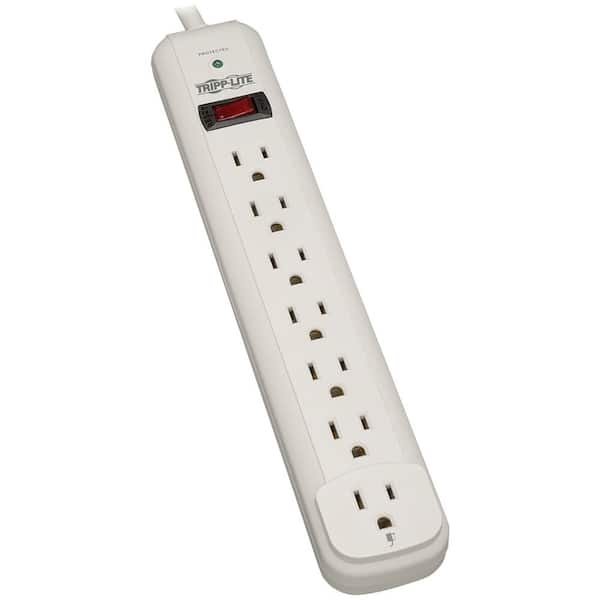 Protect It 12 ft. Cord with 7-Outlet Strip Surge Protector