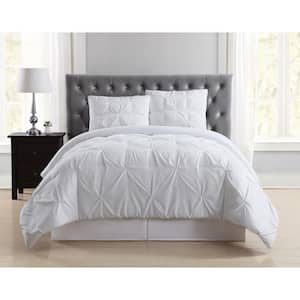 Truly Soft Everyday 3-Piece White Full/Queen Comforter Set CS1969WTFQ ...