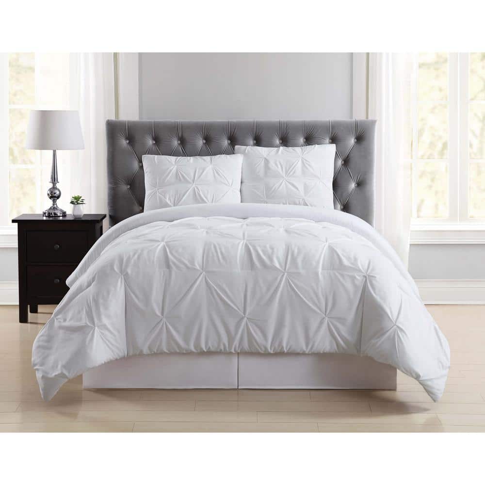 Everyday 2-Piece White Twin XL Duvet Cover Set price history on PriceWatchPro