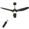 YOUKAIN Ceiling Fan With Lights, 52 Inch Smart Ceiling Fan Remote & APP...