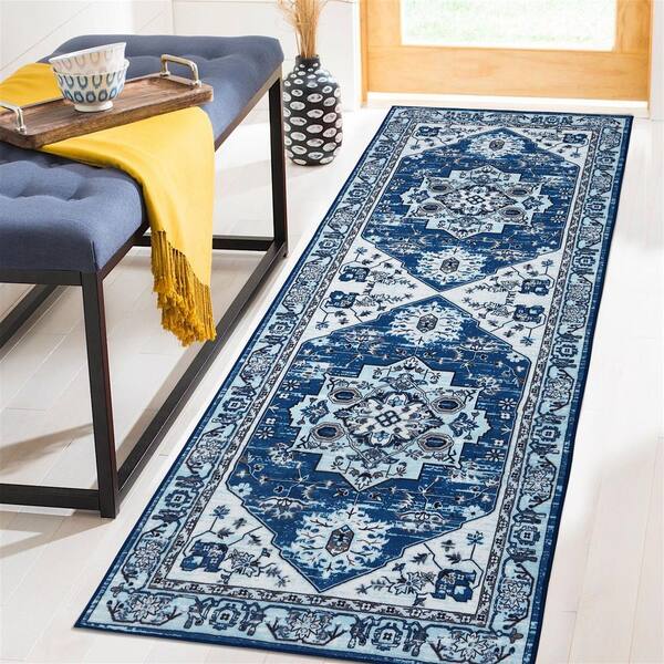 GlowSol Beige 8 ft. x 10 ft. Washable Floral Indoor Entryway Area Rug  LS_PHO_0YI9IEIC - The Home Depot