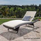 Miller Beige Outdoor Chaise Lounge Cushion