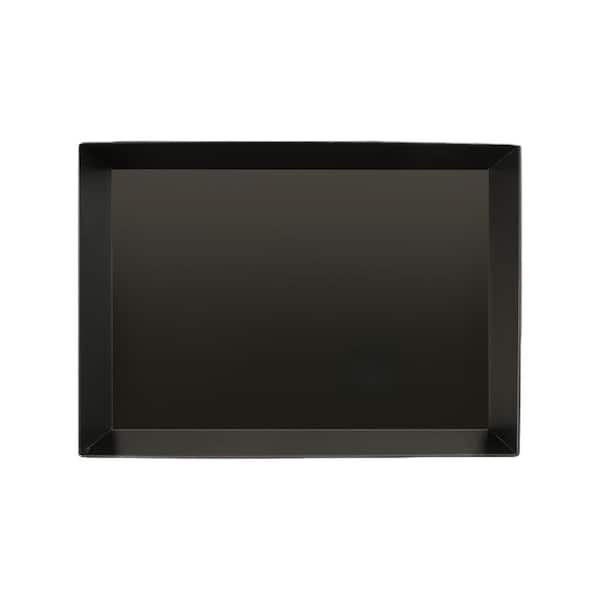 Black Carbon Steel 14 in. x 10 in. Pizza Pan, Heat-Resistant Up to 800°F, Pre-Seasoned Carbon Steel Detroit Pizza Pan