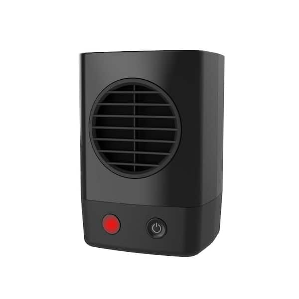 Lasko MyHeat 400-Watt Black Electric Mini Compact Personal